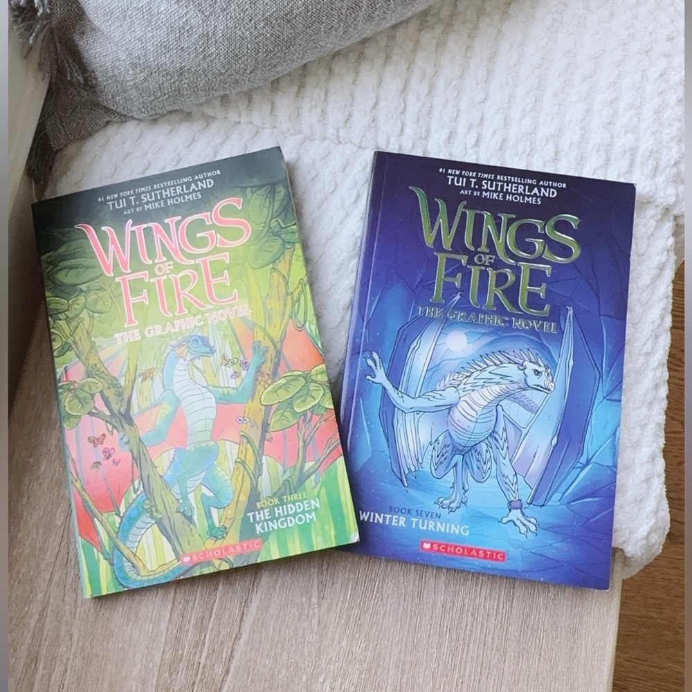 KIDS BOOKS Wings of Fire Graphic Novel 2 Books